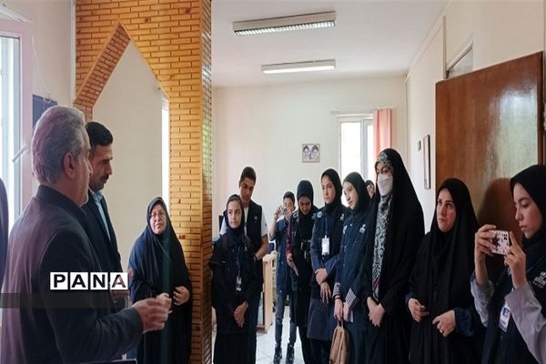 بازدید دانش‌آموزان خبرنگار پانا از خبرگزاری ایرنا