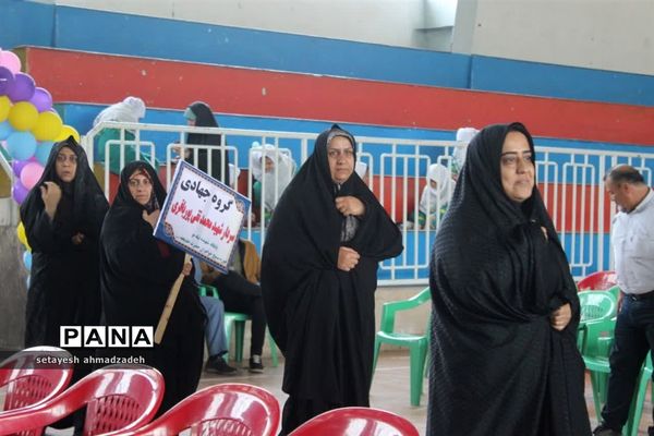 رزمایش جهادگران فاطمی در گلوگاه