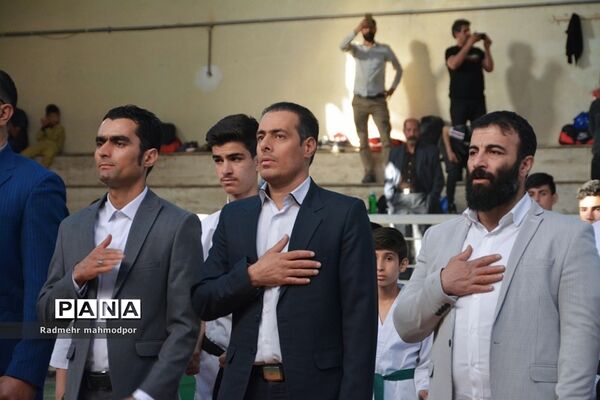 اولین دوره مسابقات کاراته  جام دانش‌آموزی در رودهن