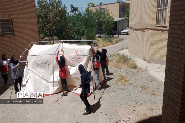 دوره آموزشی طرح دادرس هلال احمر شهرستان پیشوا