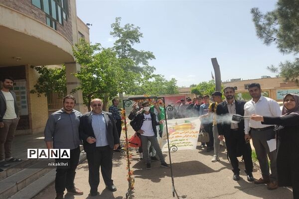 آغاز اردوی تربیتی زیارت اولی‌ها دانش‌آموزان استان قزوین