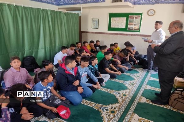 آغاز اردوی تربیتی زیارت اولی‌ها دانش‌آموزان استان قزوین