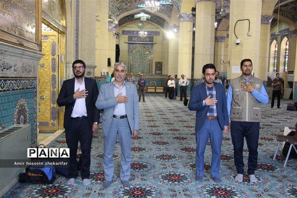 اعزام ۷۰ دانش‌آموز پسر زیارت اولی به مشهد مقدس