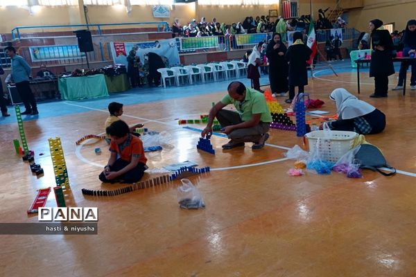 مانور تشکیلاتی سازمان دانش‌آموزی جهرم و اختتامیه المپیاد رویش