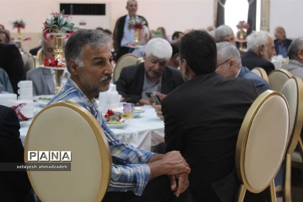 گرامیداشت فرهنگیان بازنشسته در گلوگاه