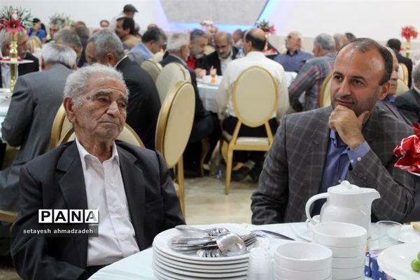 گرامیداشت فرهنگیان بازنشسته در گلوگاه