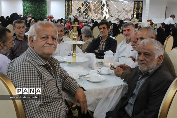 گرامیداشت فرهنگیان بازنشسته در گلوگاه
