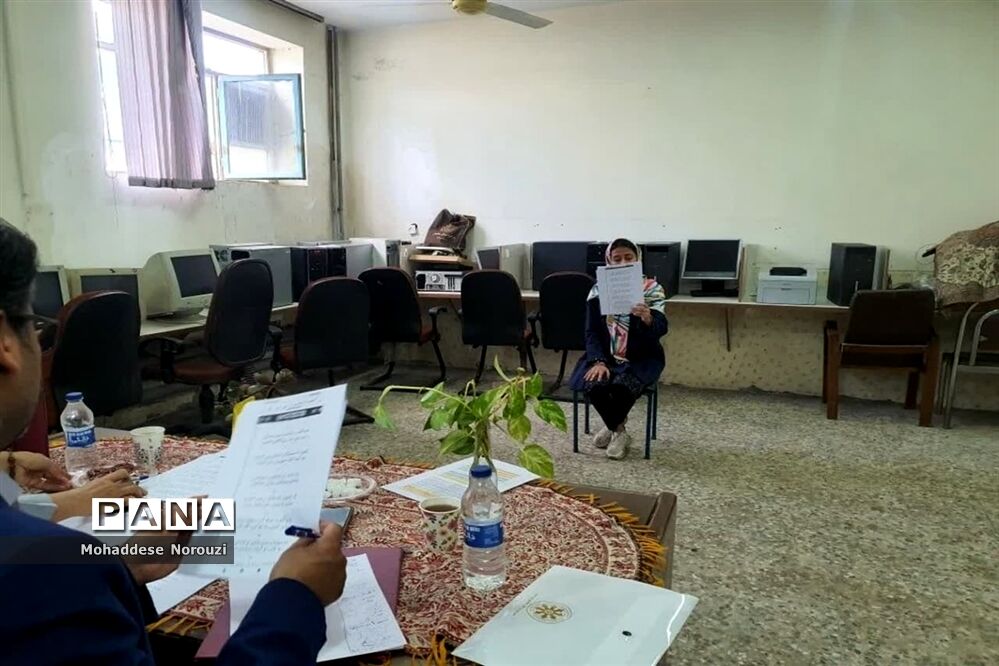 مسابقه استانی شاهنامه‌خوانی مدارس سمپاددراسلامشهر