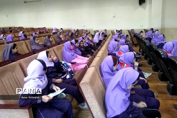 آموزش مهارت‌های تشکیلاتی به دانش‌آموزان دبستان دخترانه معارف6 ناحیه 3 شیراز