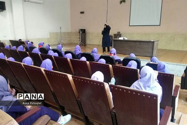 آموزش مهارت‌های تشکیلاتی به دانش‌آموزان دبستان دخترانه معارف6 ناحیه 3 شیراز