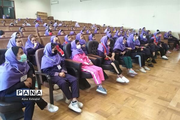 آموزش مهارت‌های تشکیلاتی به دانش‌آموزان دبستان دخترانه معارف6 ناحیه 3 شیراز