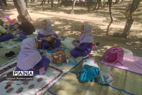 اردوی فرهنگی تفریحی دانش‌آموزان دبستان دخترانه مبعث ناحیه 3 شیراز