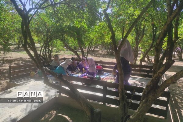 اردوی فرهنگی تفریحی دانش‌آموزان دبستان دخترانه مبعث ناحیه 3 شیراز