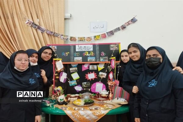 نمایشگاه پویش ایران شناسی، در مدرسه شاهد مسفروش کاشان