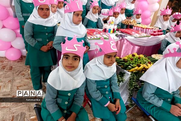 جشن الفبا روز به‌یاد ماندنی برای کلاس اولی‌های دبستان حضرت صدیقه کبری ( س) شهرستان فیروزکوه