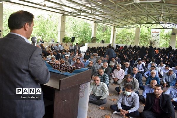 آیین سپاس معلم در بهاباد