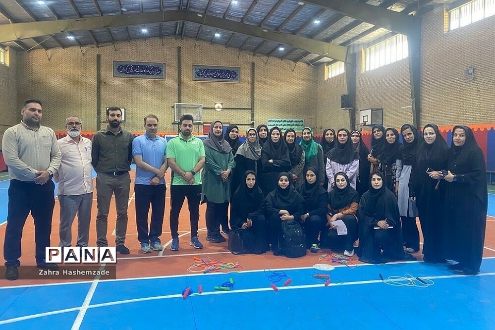 دوره توانمند‌سازی رشته طناب‌زنی برای دبیران ورزش ناحیه یک ری