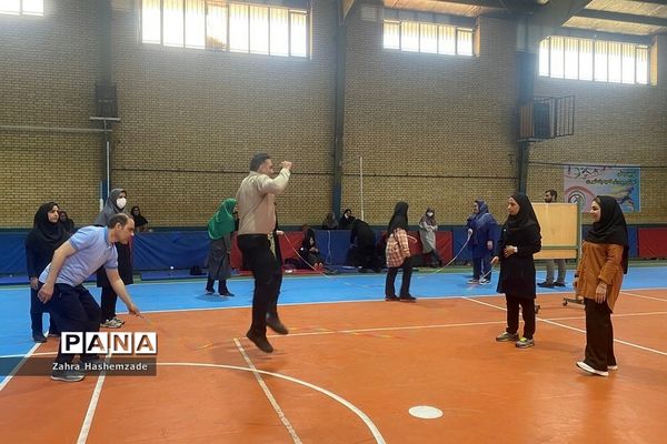 دوره توانمند‌سازی رشته طناب‌زنی برای دبیران ورزش ناحیه یک ری