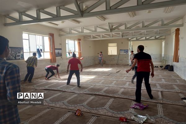 اردوی دانش‌آموزان دبیرستان پسرانه نمونه آیت‌الله خامنه‌ای کاشمر