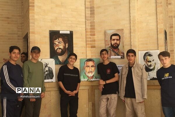 پسران رودهن در اردوی راهیان نور و بازدید از مناطق جنگی