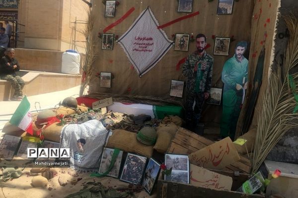 پسران رودهن در اردوی راهیان نور و بازدید از مناطق جنگی