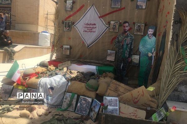 پسران رودهن در اردوی راهیان نور و بازدید از مناطق جنگی