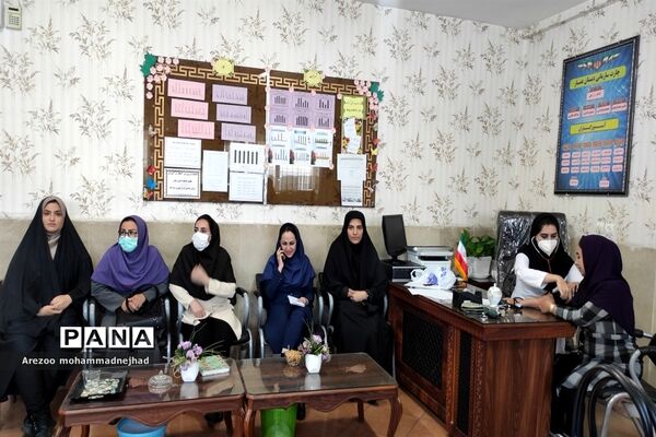 اردوی جهادی هفته سلامت در دبستان عمار شهرستان قرچک
