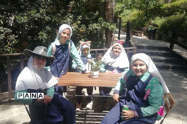 اردوی باغ پرندگان دانش‌آموزان  دبستان دخترانه  سما۲ رودهن