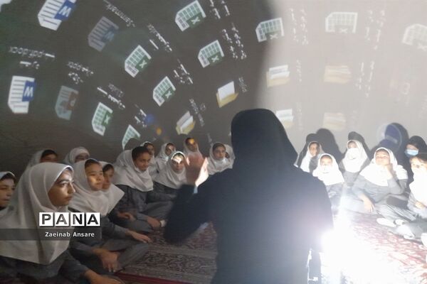 اردوی مدارس ملارد در آسمان نما