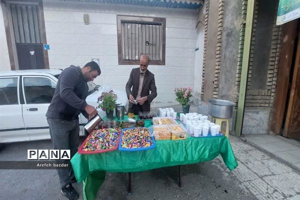 استقبال از ۷۵  زائر کربلا در بلده