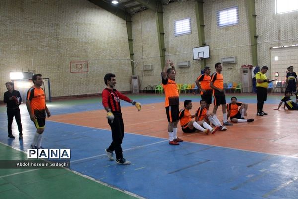 مسابقات فوتسال بالای 40سال فرهنگیان استان بوشهر