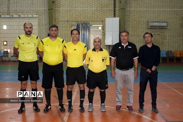 مسابقات فوتسال بالای 40سال فرهنگیان استان بوشهر