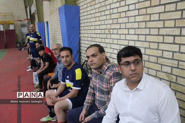 مسابقات فوتسال بالای 40سال فرهنگیان استان بوشهر