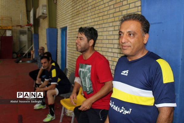 مسابقات فوتسال بالای 40سال فرهنگیان استان بوشهر