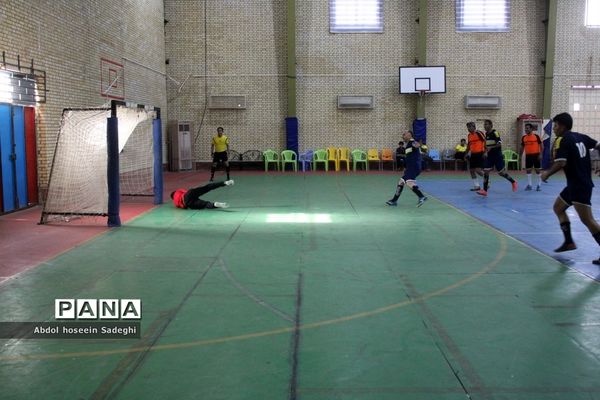 مسابقات فوتسال بالای 40سال فرهنگیان استان بوشهر