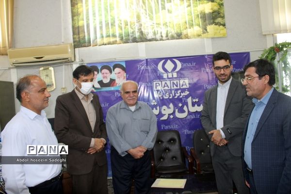 بازدید معاون نهضت سواد‌آموزی آموزش و پرورش استان بوشهر از سازمان دانش‌آموزی استان