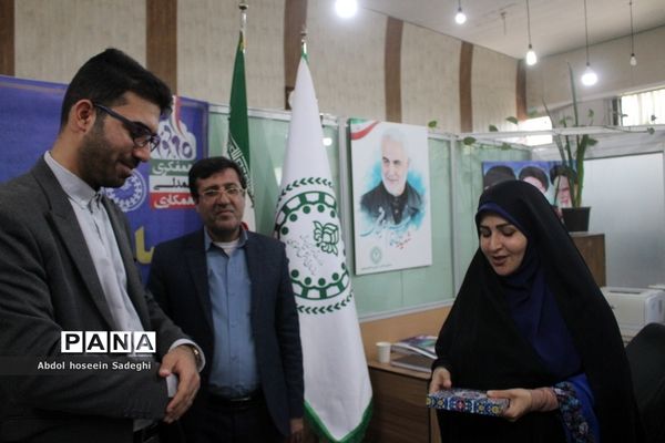 بازدید معاون نهضت سواد‌آموزی آموزش و پرورش استان بوشهر از سازمان دانش‌آموزی استان