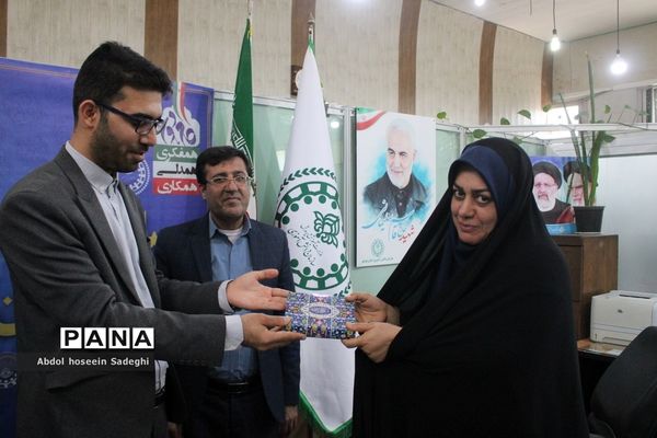 بازدید معاون نهضت سواد‌آموزی آموزش و پرورش استان بوشهر از سازمان دانش‌آموزی استان