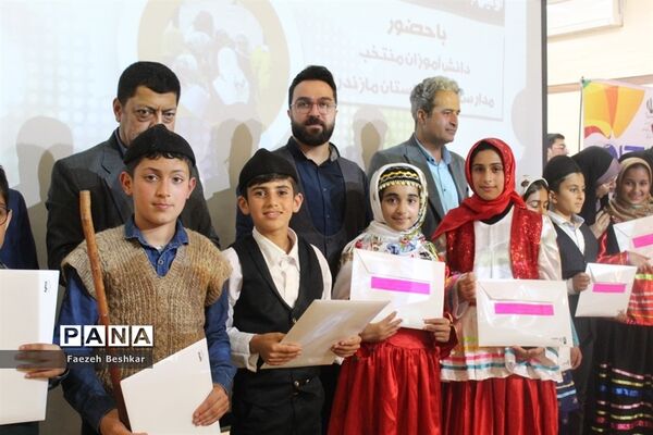 اختتامیه جشنواره بازی‌های بومی محلی مدارس عشایری استان مازندران