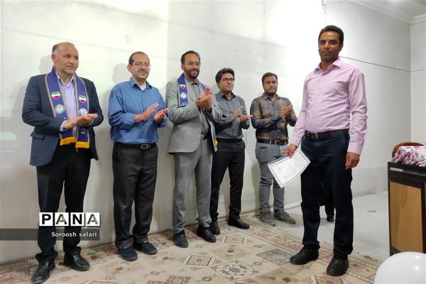 تقدیر از داوران و دانش آموزان برتر المپیاد رویش (بازی های فکری) سازمان دانش آموزی داراب