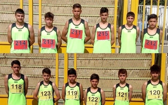 تیم دو و میدانی دانش‌آموزان منطقه ۵ نائب قهرمان شهر تهران شد