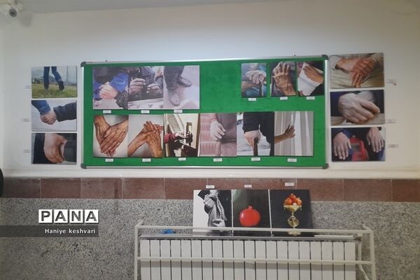 نمایشگاه نقاشی عفاف در شهرستان ورامین