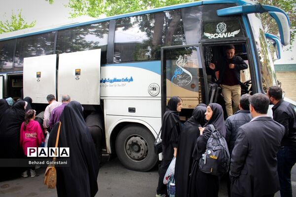 اعزام دانش‌آموزان زیارت اولی آذربایجان غربی به مشهد مقدس