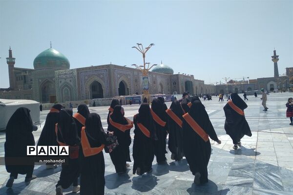 سفر‌ دانش‌آموزان زیارت اولی خراسان جنوبی به مشهد مقدس