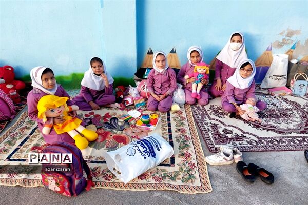 برگزاری اردوی درون مدرسه‌ای در دبستان بعثت شهرستان ابرکوه