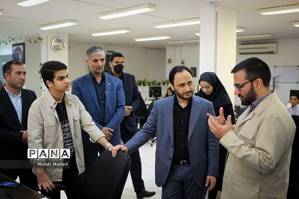بازدید سخنگوی دولت از خبرگزاری پانا