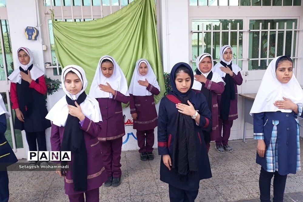 عزاداری شهادت امام‌جعفر صادق(ع) در دبستان حضرت زهرا(س)‌۲ رودهن