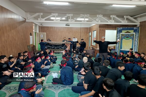 هیات دانش‌آموزی منطقه ۱۶ به‌مناسبت شهادت امام جعفر صادق (ع)