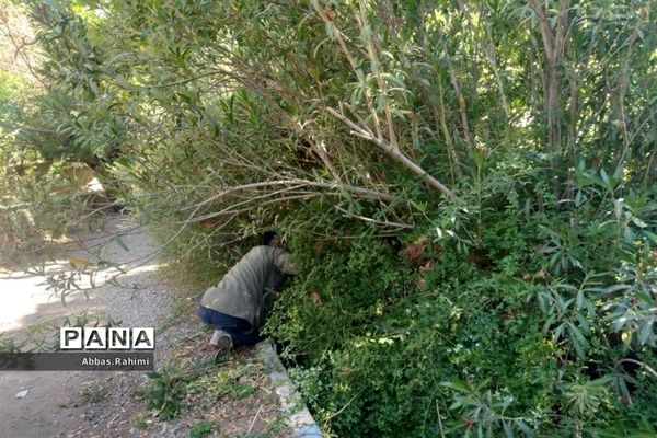 آماده‌سازی اردوگاه شهید مظفر توچال پاکدشت