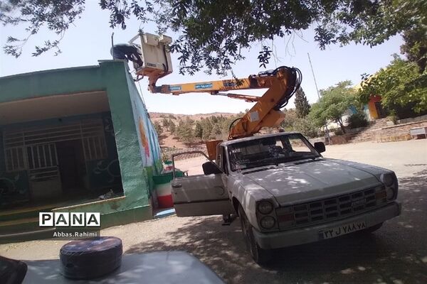 آماده‌سازی اردوگاه شهید مظفر توچال پاکدشت